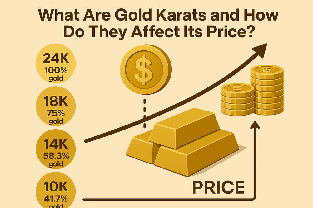 ما هي عيارات الذهب وكيف تؤثر على سعره؟