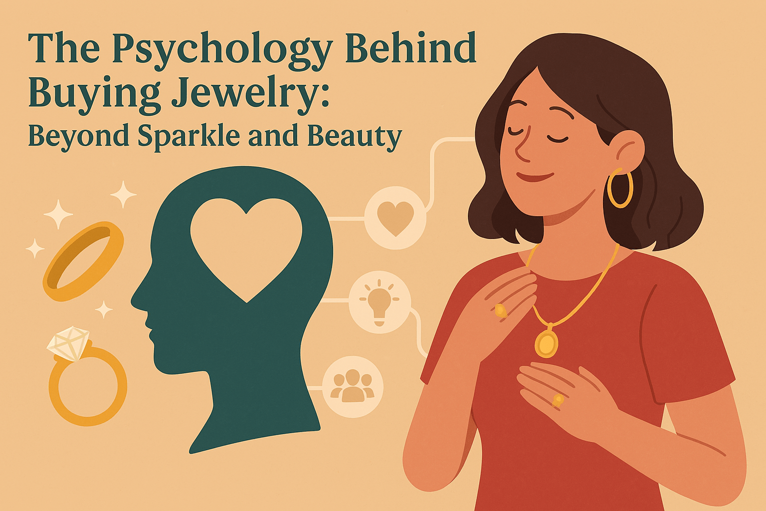 علم النفس وراء شراء المجوهرات: ما وراء البريق والجمال