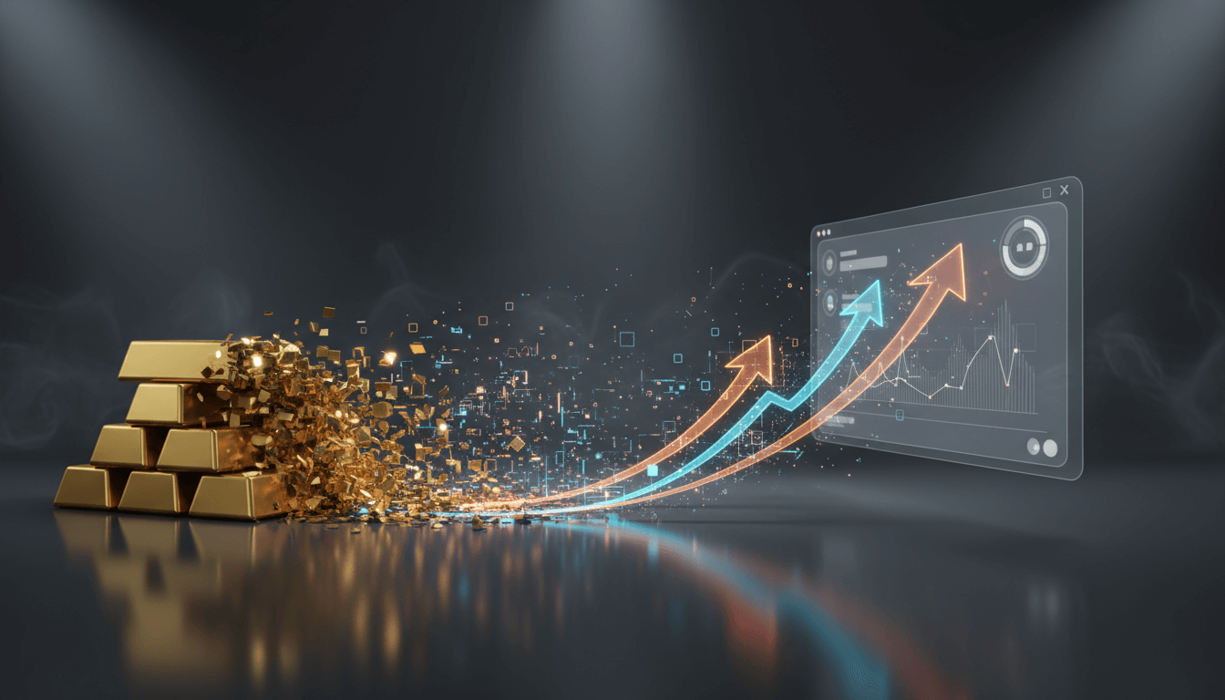 الطلب على الذهب الرقمي يرتفع 12 ضعفًا خلال ثلاث سنوات