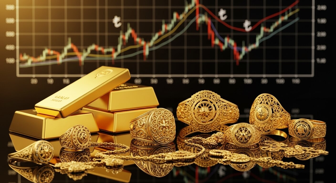 أسعار الذهب اليوم وأبرز التغيرات في السوق التركية