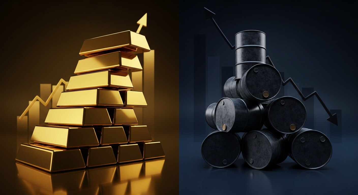 آمال وقف إطلاق النار تحرك الأسواق.. النفط يتراجع والذهب يرتفع