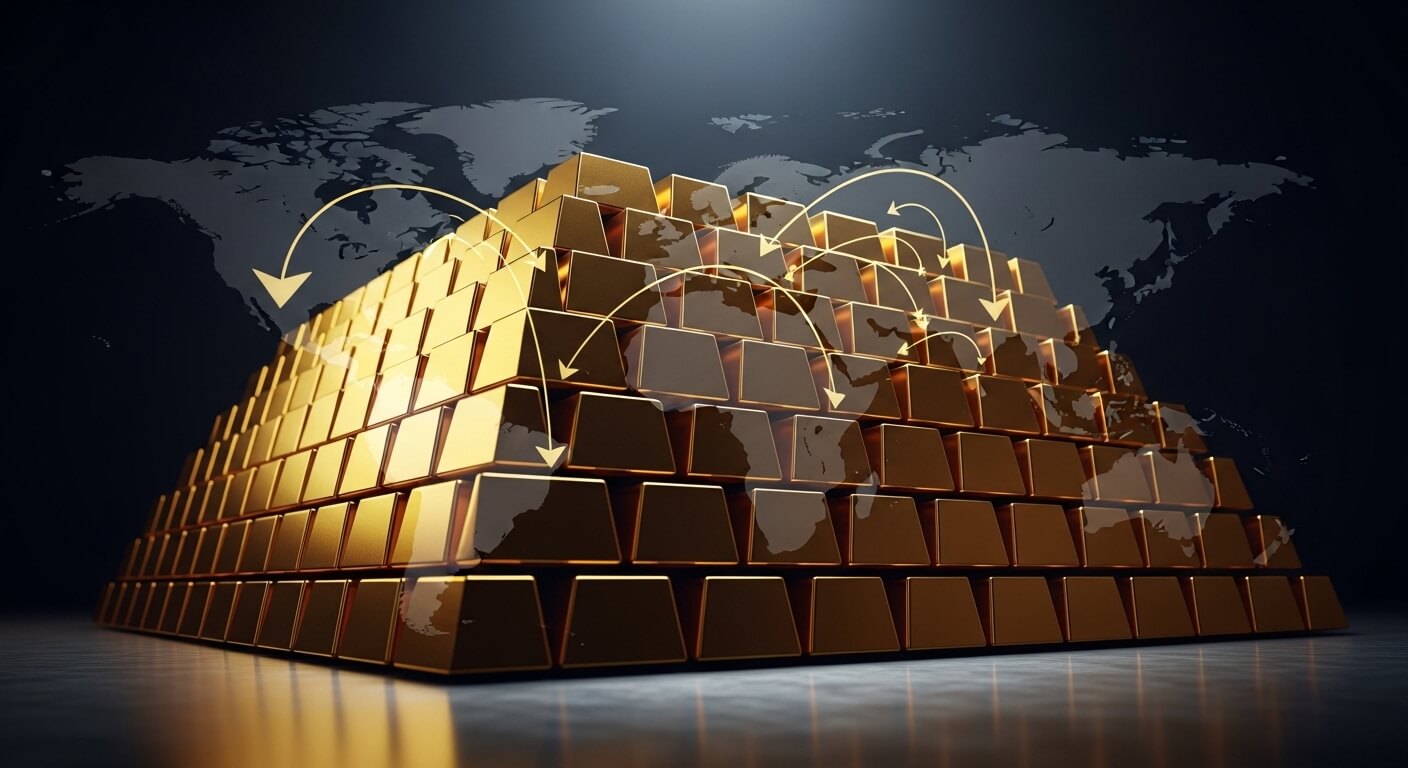 تركيا تنفذ عملية بيع ومقايضة 60 طناً من الذهب