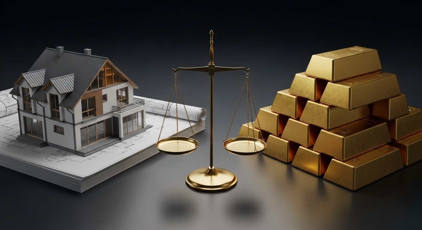 تحذير من الخبراء: لا تبع منزلك لشراء الذهب